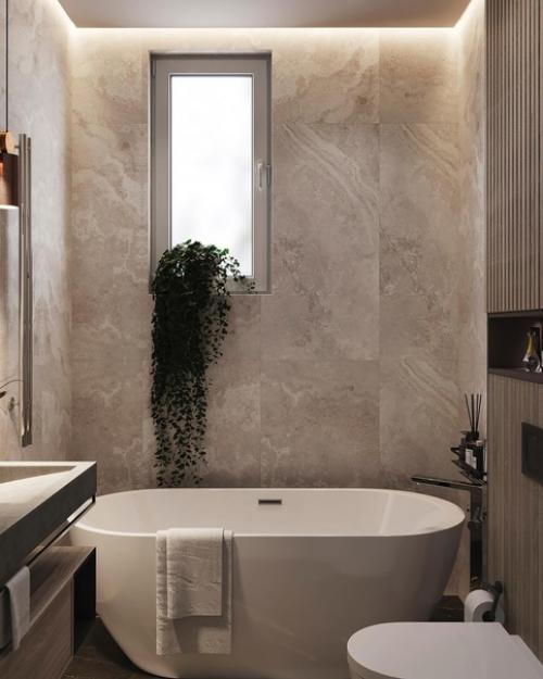 Ванная в роскошном минимализме. 07