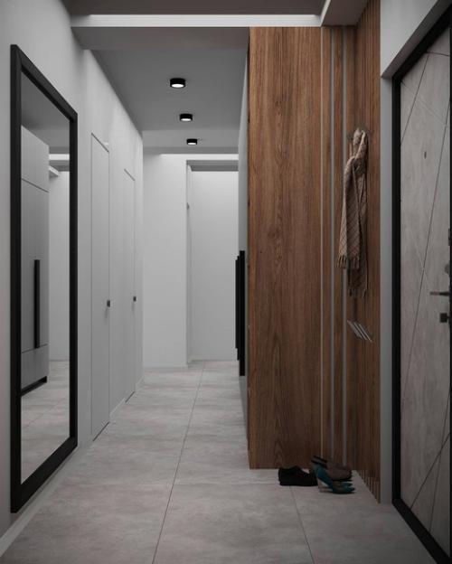 Проекты прихожих для современной квартиры. 05