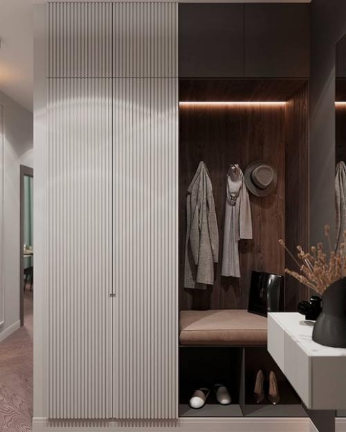 Проекты прихожих для современной квартиры. 06