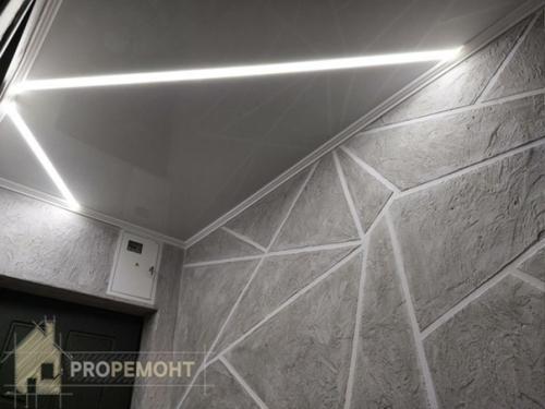 Выполнено утепление пенопластом по периметру квартиры, так же проложен теплый пол - комната коридор, кухня, ванная. 06