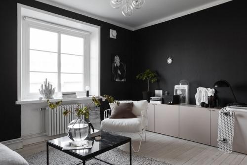 Эта небольшая квартира в Гетеборге принадлежит дизайнеру и блогеру Элин кикен. 02