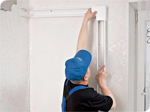 Установка кондиционера.  Что за работа в жару! 02