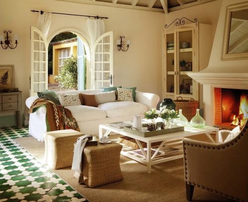 Для интерьера загородного дома очень хорошо подходит стиль кантри. 04