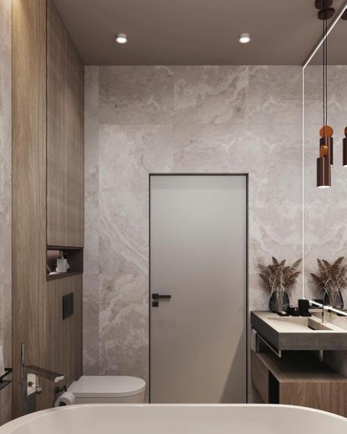 Ванная в роскошном минимализме. 05