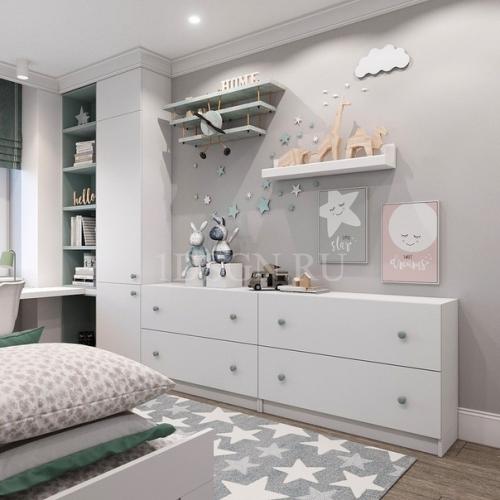 Превосходный проект детской комнаты. 03