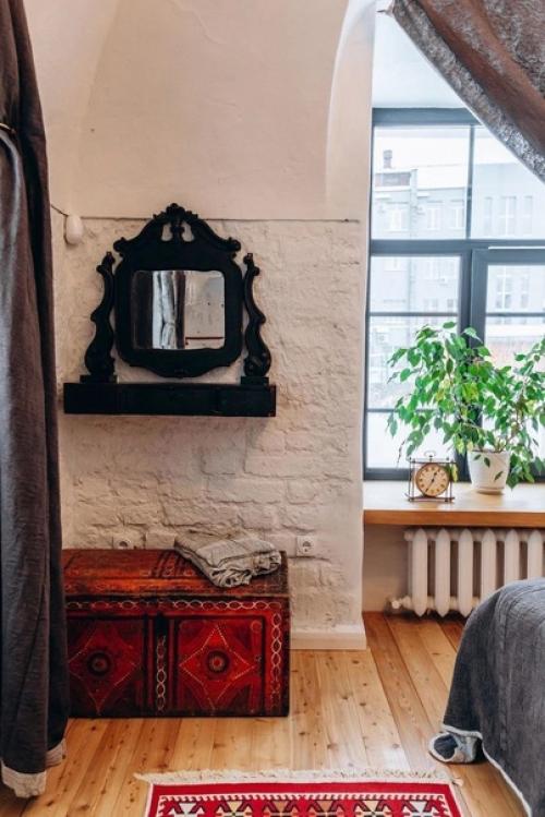 Дизайнер келью в уютную квартиру для сдачи в аренду превратил. 06