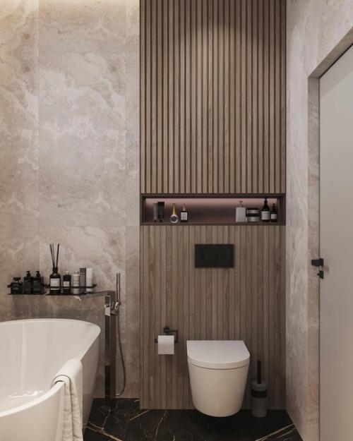 Ванная в роскошном минимализме. 02