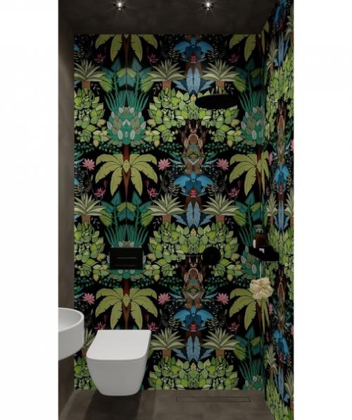 Немного необычный гостевой санузел. 01