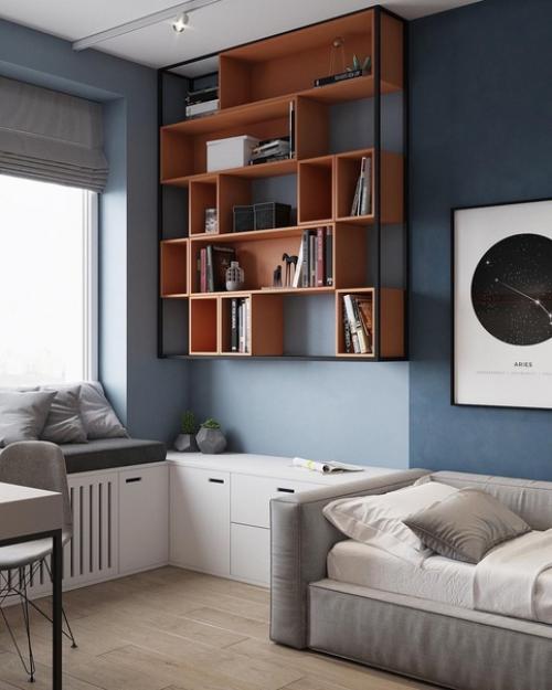 Шикарный дизайн - проект квартиры, площадью 97 кв. 08