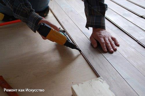 Как положить паркетную доску. 02 Как положить паркетную доску. 02