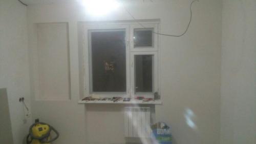 Детская.  Все сделал один, кроме натяжного потолка. 03