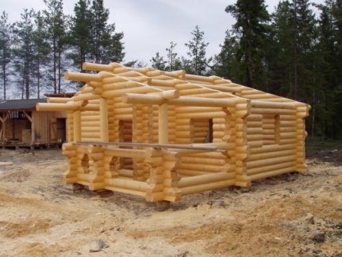 Как построить баню из сруба. 01 Как построить баню из сруба. 01