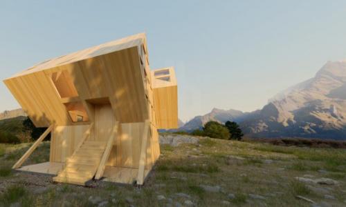 Асимметричный загородный дом. 01 Асимметричный загородный дом. 01