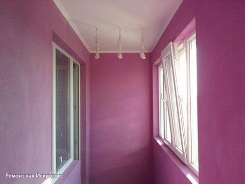 Отделка потолка на балконе - гидроизоляция, утепление и облицовка. 04