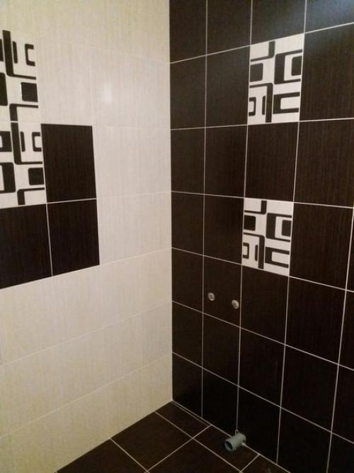 Вот наконец то почти закончили ванную туалет. 03