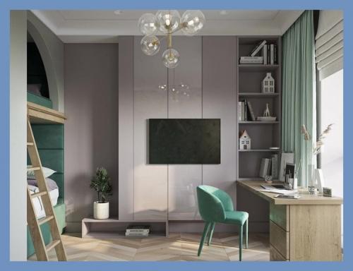 Проект детской комнаты. 01