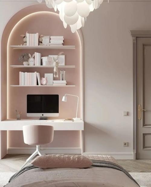 Красивый и интересный дизайн - проект детской комнаты. 03