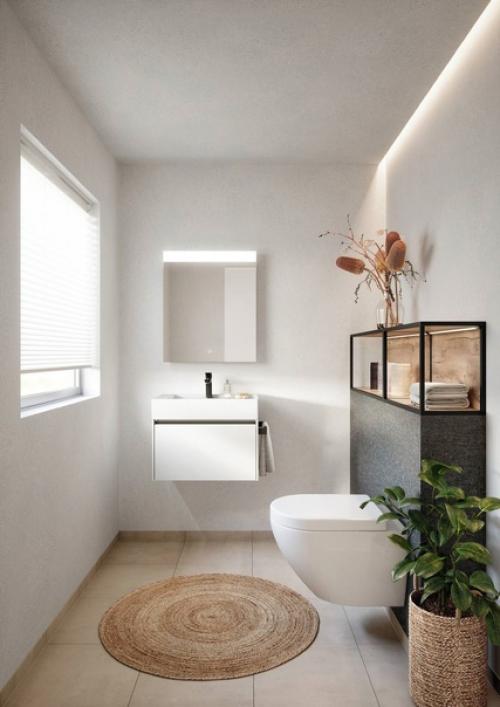 Небольшая подборка Идей оформления санузла в загородном доме. 03