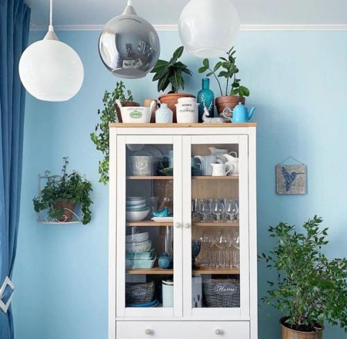 А вот и пример бюджетного скандинавского интерьера. 06