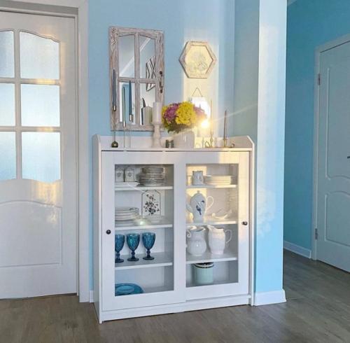 А вот и пример бюджетного скандинавского интерьера. 03