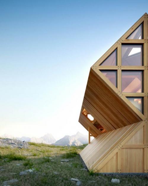 Асимметричный загородный дом. 07 Асимметричный загородный дом. 07