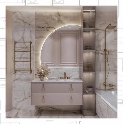 Ванная комната.  Площадь - 9, 5 кв. 01