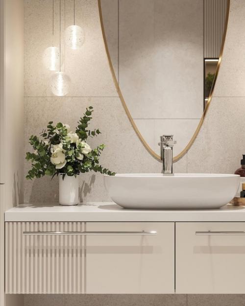 Ванная комната нашего нового проекта в остербуркине. 01