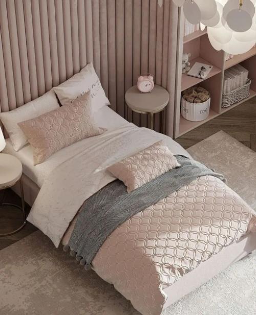 Красивый и интересный дизайн - проект детской комнаты. 08