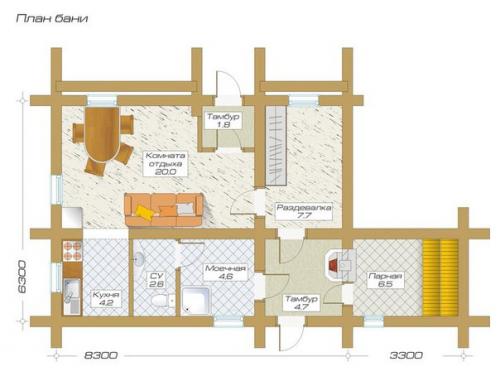 Как построить баню из сруба. 03 Как построить баню из сруба. 03