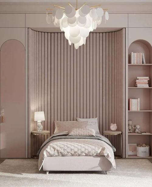 Красивый и интересный дизайн - проект детской комнаты. 01