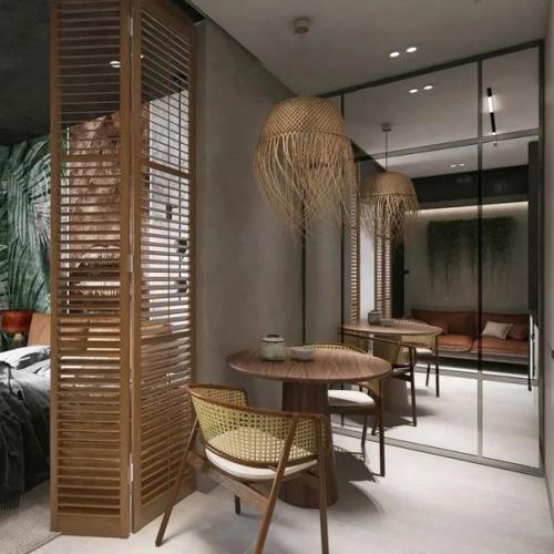 Интерьер квартиры с балийскими мотивами. 03