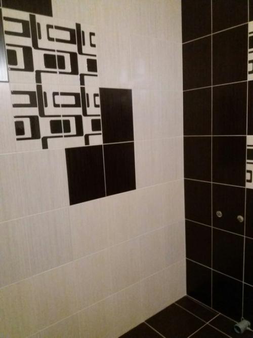 Вот наконец то почти закончили ванную туалет. 08