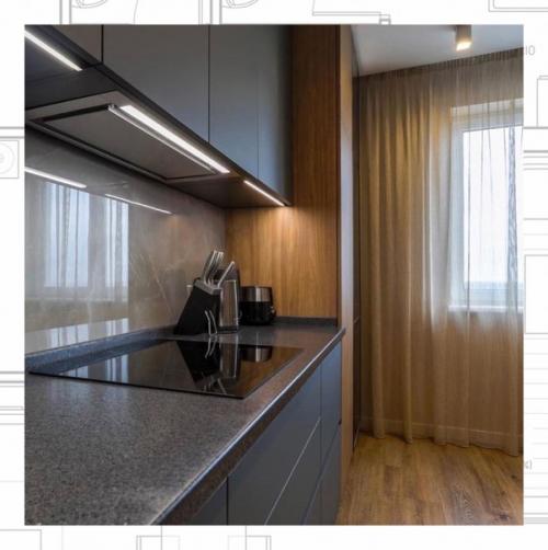 Волна популярности кокетливого глянца пошла на спад - на кухни всего мира возвращаются элегантные матовые гарнитуры. 02