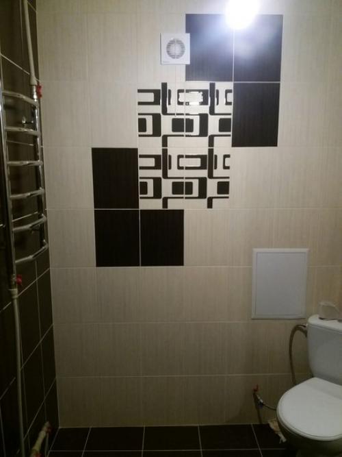 Вот наконец то почти закончили ванную туалет. 06