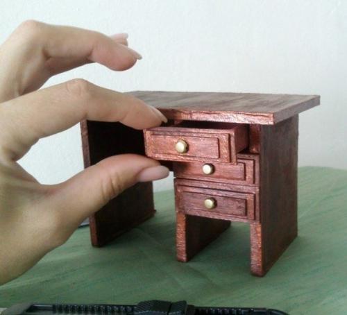Миниатюрная Мебель из спичечных коробков? 01
