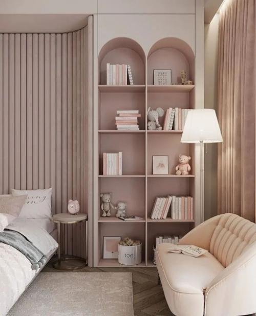Красивый и интересный дизайн - проект детской комнаты. 06