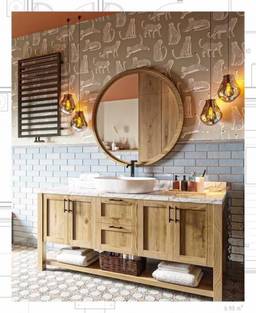 Эта ванная, определенно с изюминкой. 05