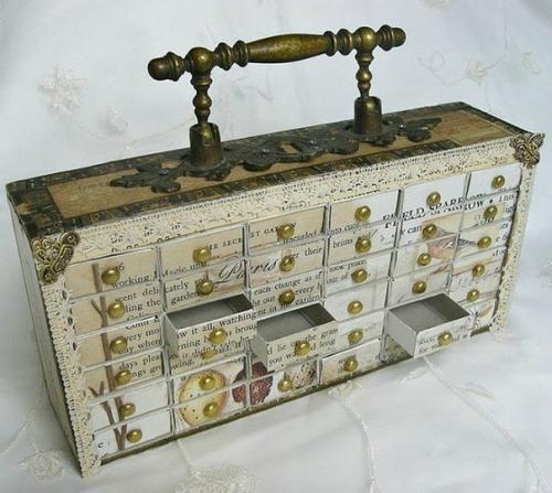 Миниатюрная Мебель из спичечных коробков? 03