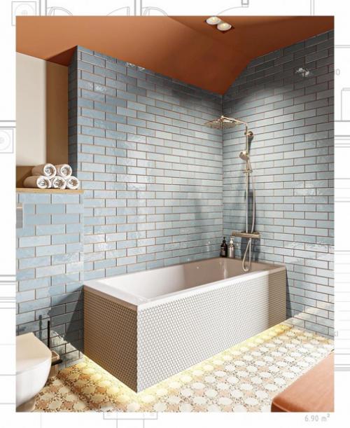 Эта ванная, определенно с изюминкой. 03