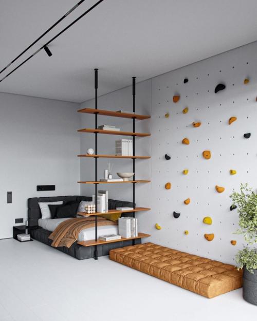 Еще одна очень необычная современная детская комната. 02