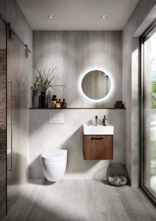 Небольшая подборка Идей оформления санузла в загородном доме. 01