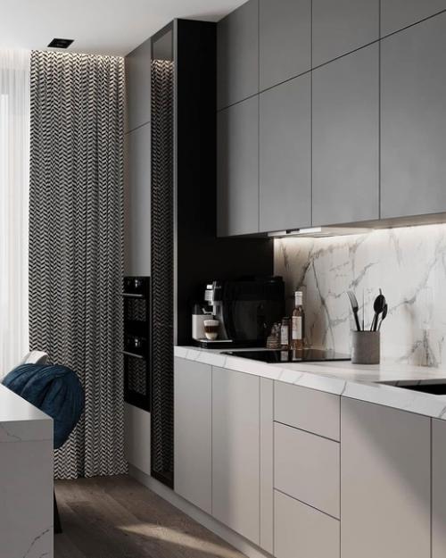 Стильный дизайн - проект квартиры в современном стиле. 04