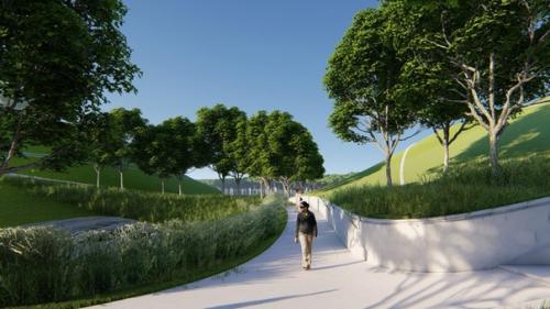 Бюро MAD ведет строительство масштабного спортивного парка под землей в округе цюйчжоу, Китай. 04