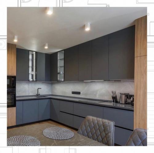 Волна популярности кокетливого глянца пошла на спад - на кухни всего мира возвращаются элегантные матовые гарнитуры. 01