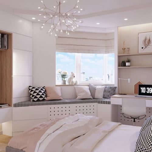 Дизайн - проект трёхкомнатной квартиры площадью 80 кв. 08