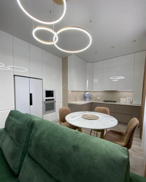 Кухня - гостиная после капитального ремонта. 03