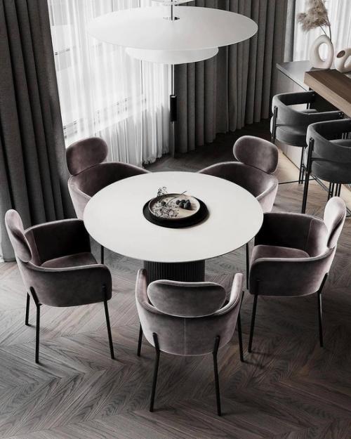 И следом мы хотим показать вам интерьер кухни в более тёмных серых тонах. 02