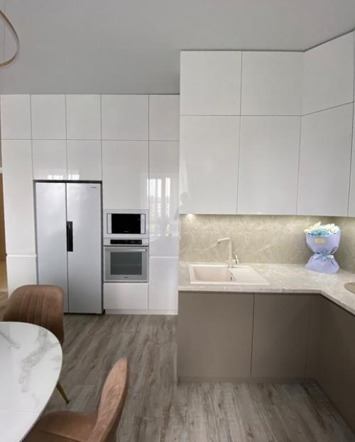 Кухня - гостиная после капитального ремонта. 06