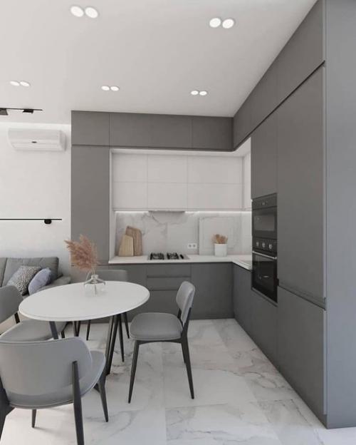 Минималистичный дизайн - проект квартиры. 03