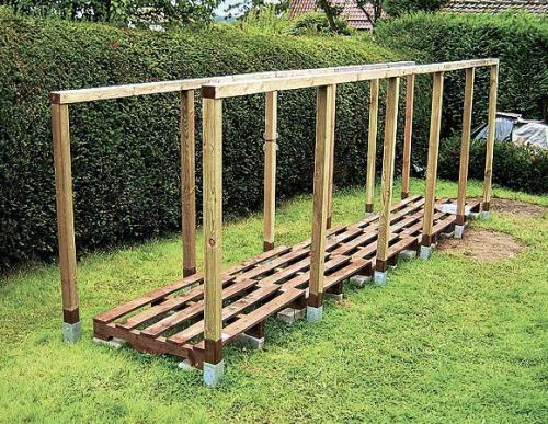 Поленница под открытым небом. 03 Поленница под открытым небом. 03